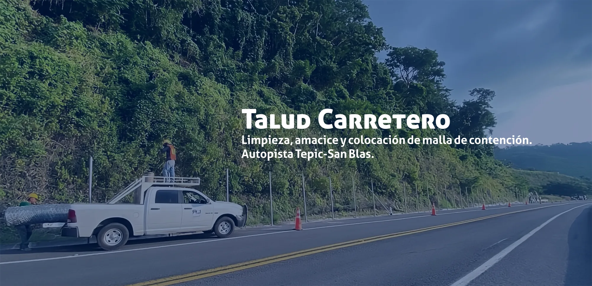 Imagen adicional sobre taludes